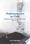 libro Performance Art En Chile